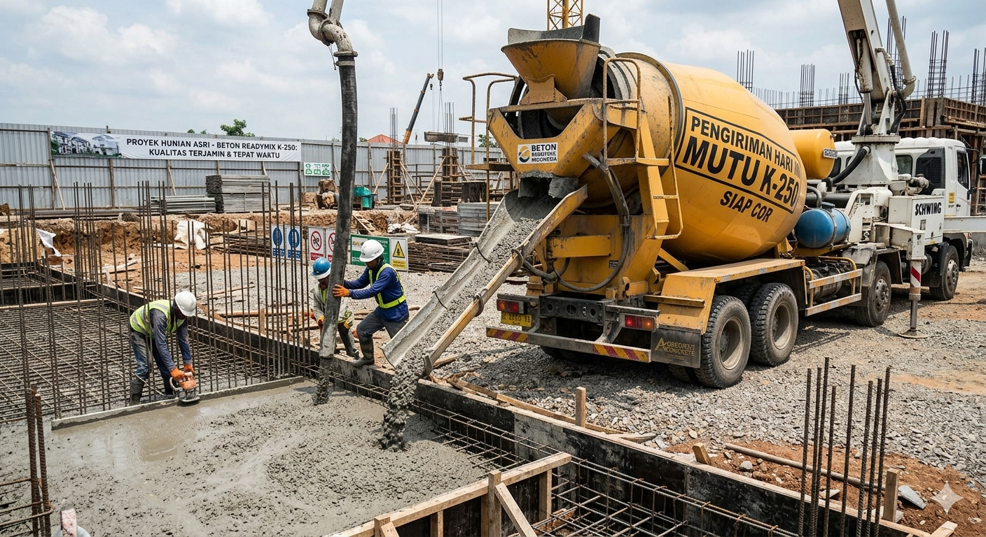 Harga ReadyMix Bali Terbaru – Panduan Sebelum Pesan Beton Cor